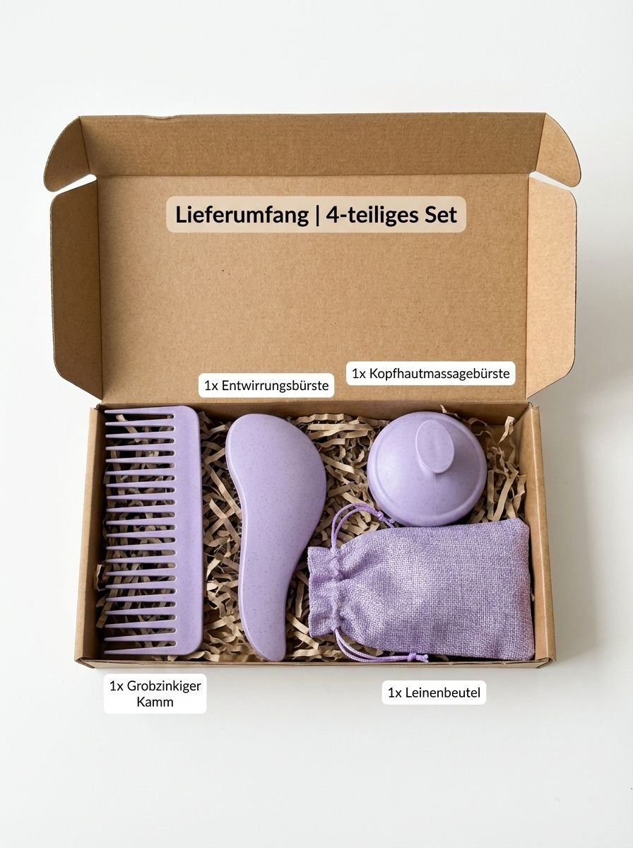 Haarstyling leicht gemacht mit dem Haarkamm-Set