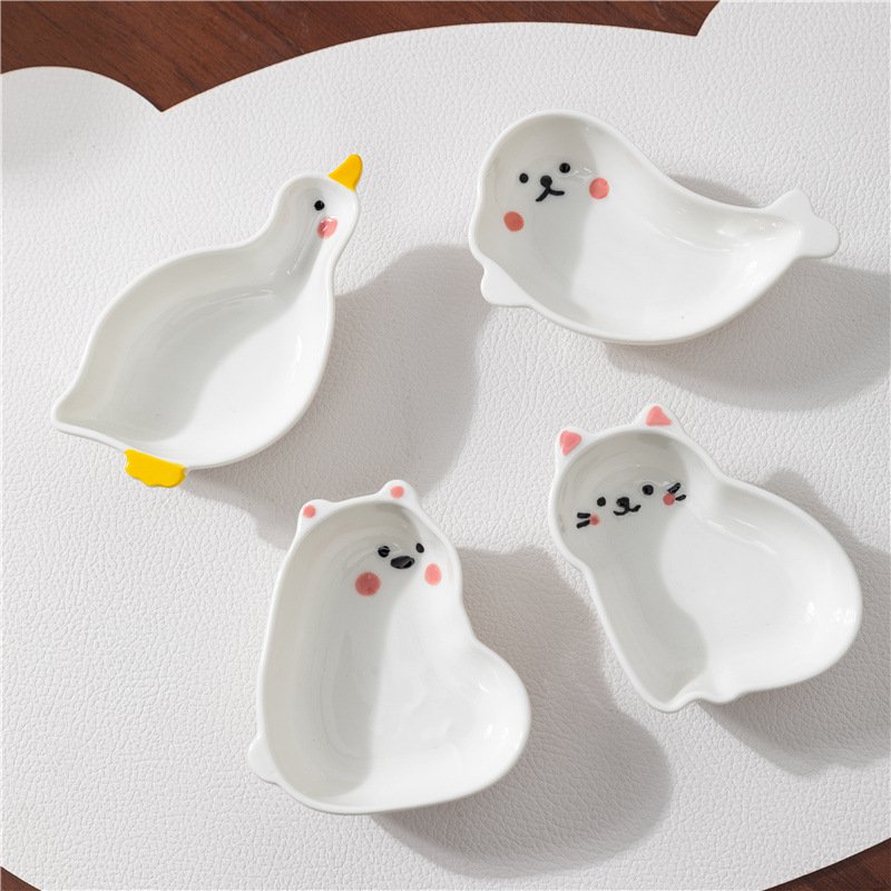 Cute Ceramic Animal Disc