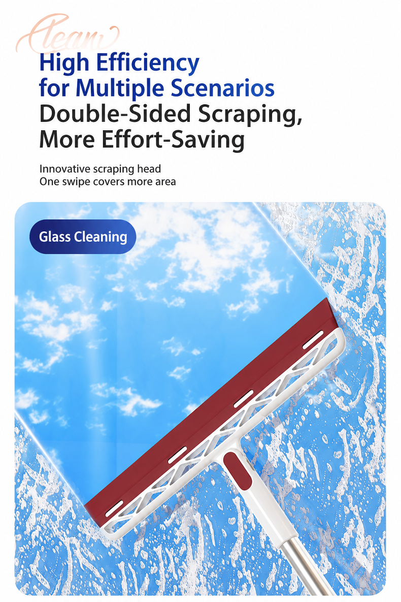 Eco-friendly and reusable cleaning broom material