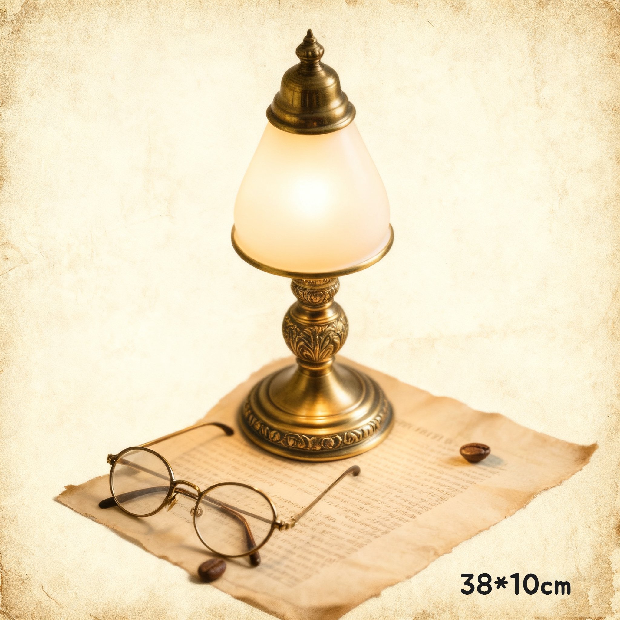 클래식 디자인 데스크 램프 세트 전체 모습