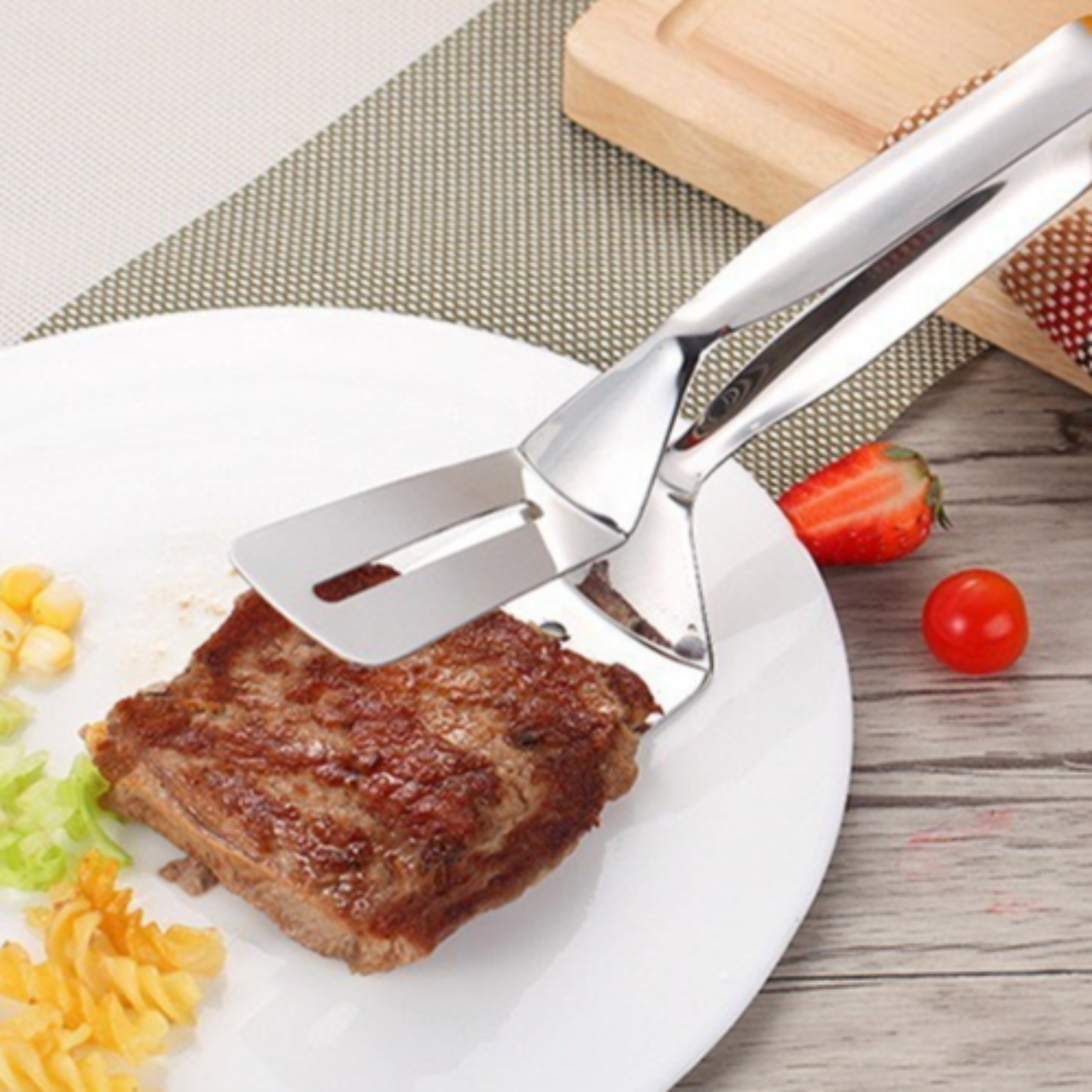 焼肉やステーキの取り分けに使える食材クリップ