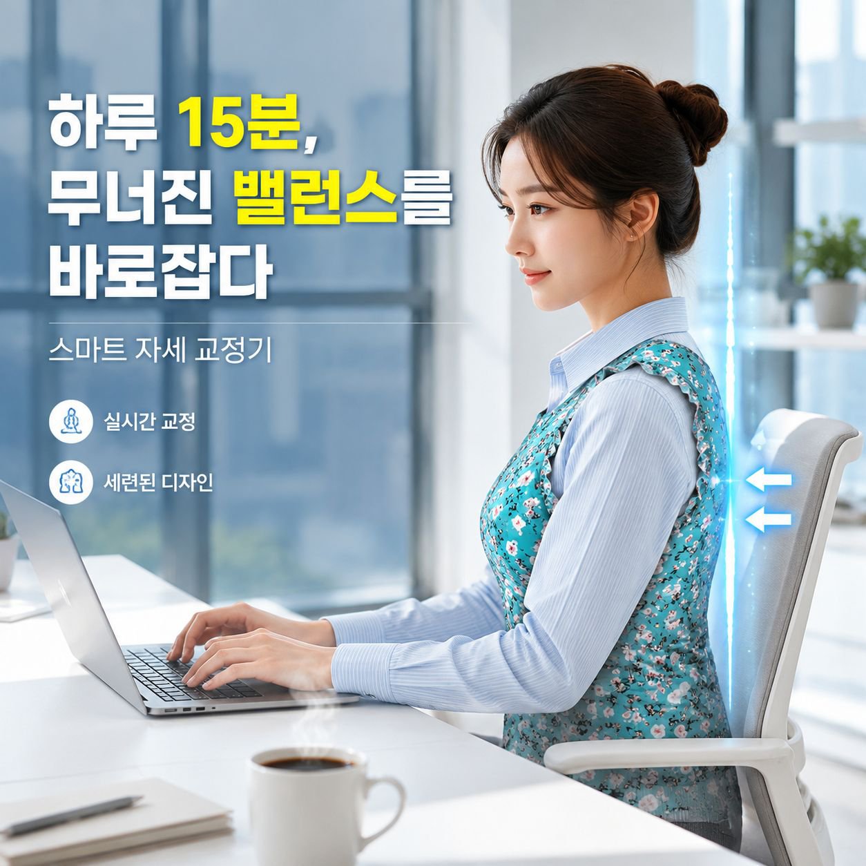 루즈핏 라운드넥 플라워 반팔 드레스