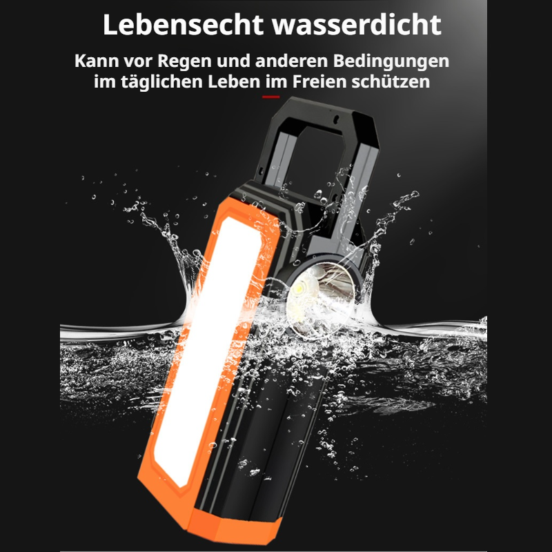 Wiederaufladbare Notfall- und Reparaturleuchte