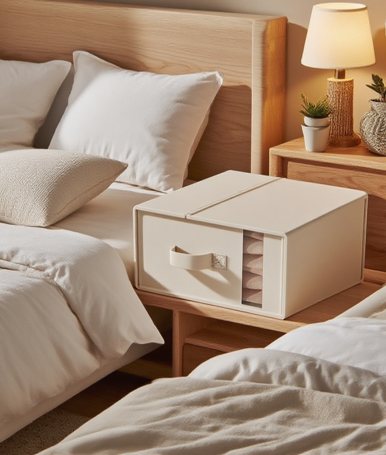 수납함 내부 공간 넓은 모습