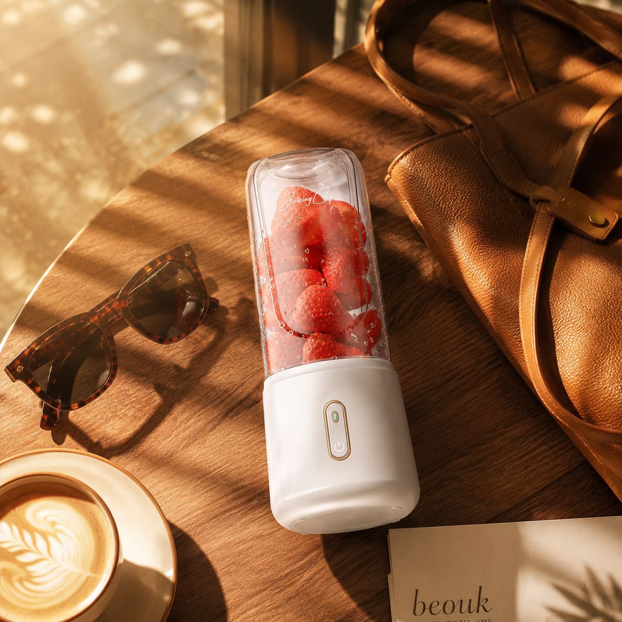 Electric mini blender with multifunction features