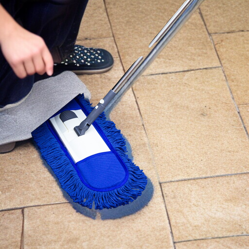 가정용 바닥걸레 천 머리 면사 흡수 수평판 밀대 천 커버 더스트 밀대 바닥걸레 천 머리