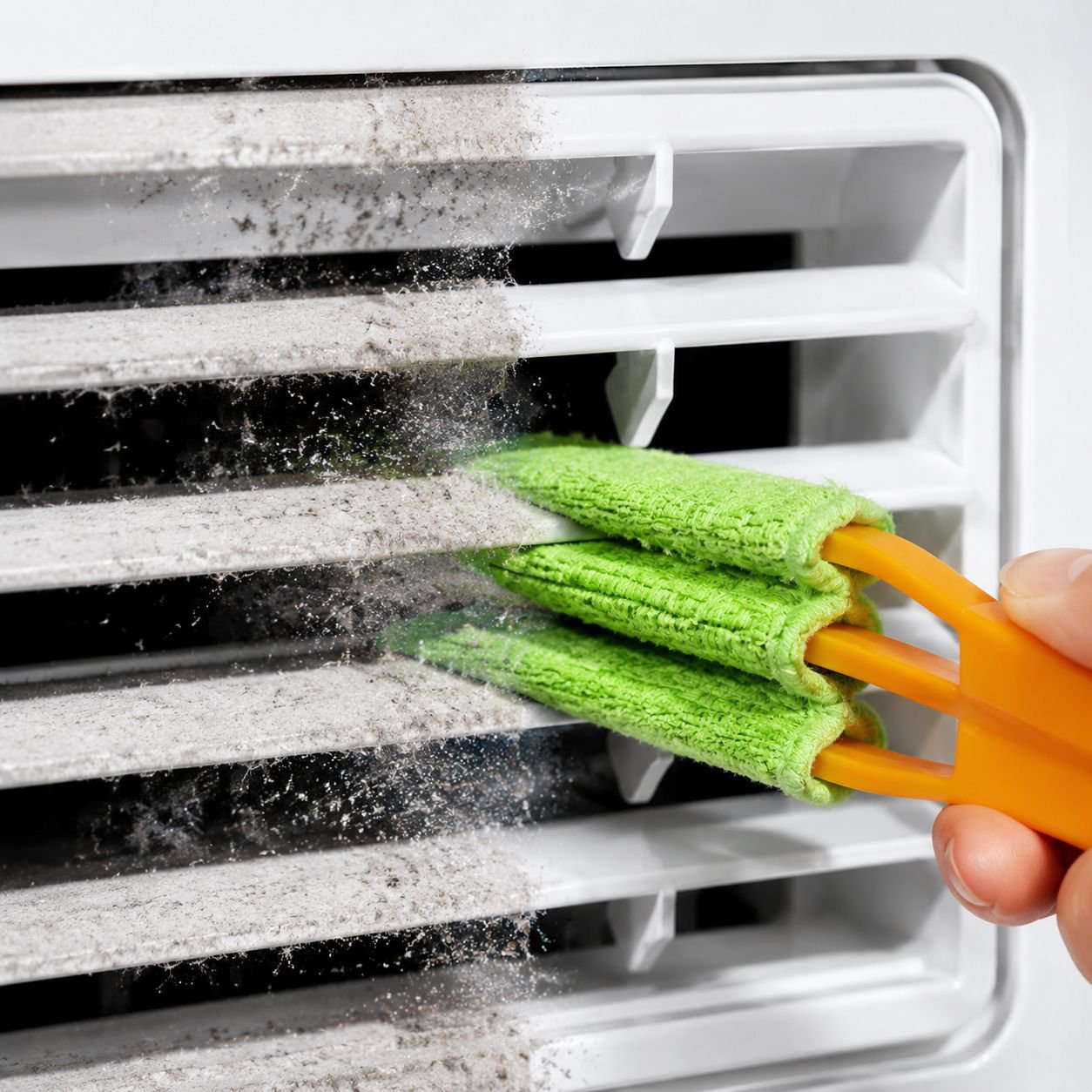 Waschbare 3-in-1 Staubbürste, speziell für Haushaltsgeräte und Jalousien