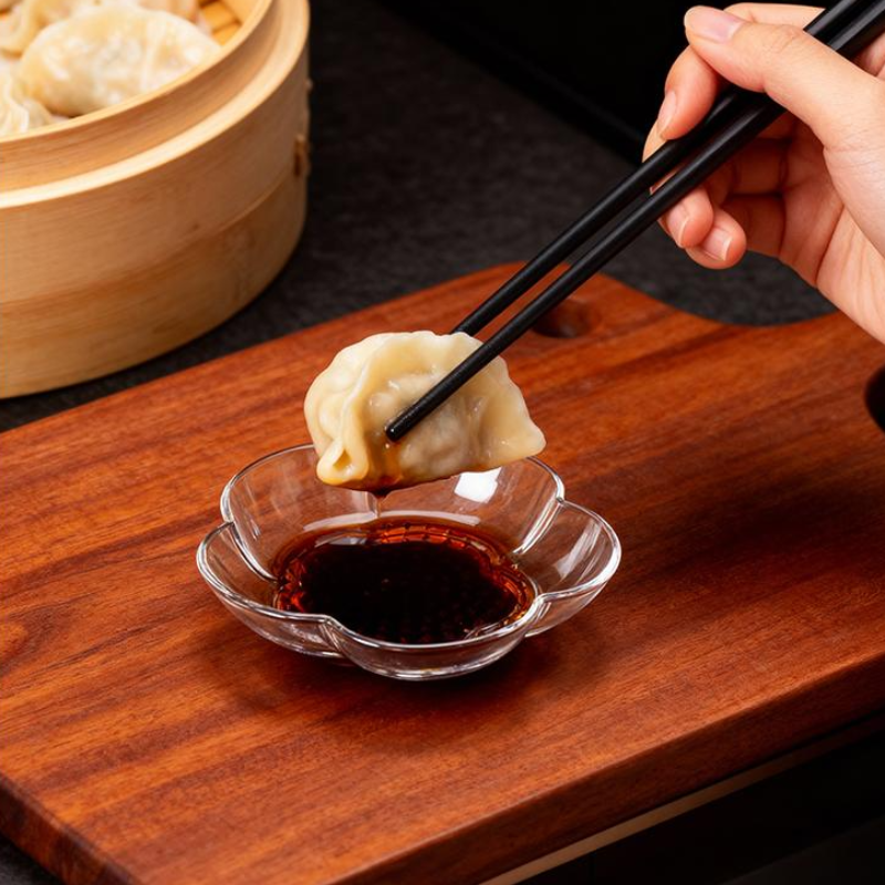 家用玻璃磨蒜器研磨盤多功能調味碟