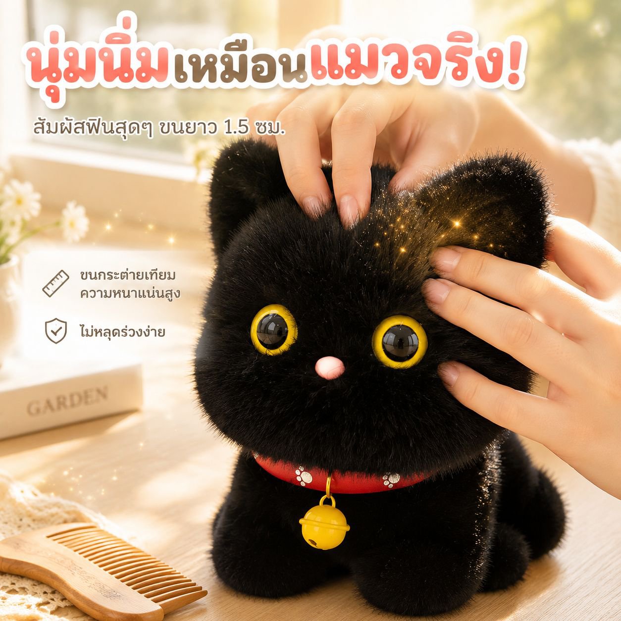 ตุ๊กตาขนนุ่มน่ารักพร้อมกลิ่นหอม ของตกแต่งโต๊ะ