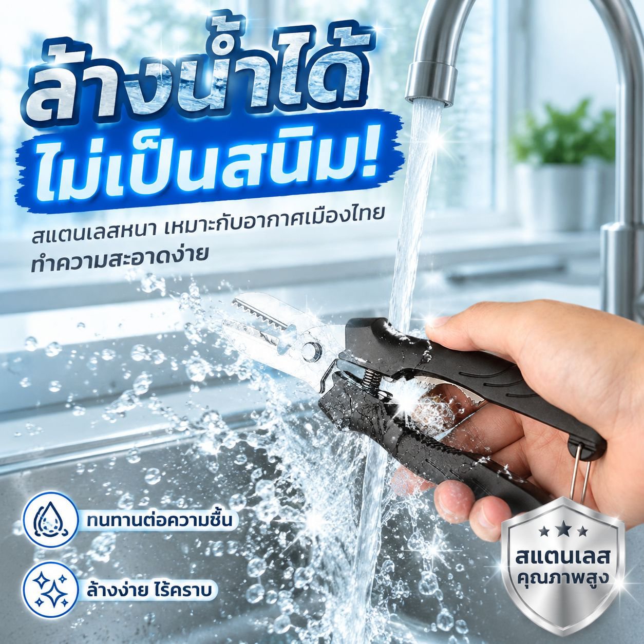เครื่องมือปอกเปลือกและเอาเมล็ดเกาลัดแบบมัลติฟังก์ชัน