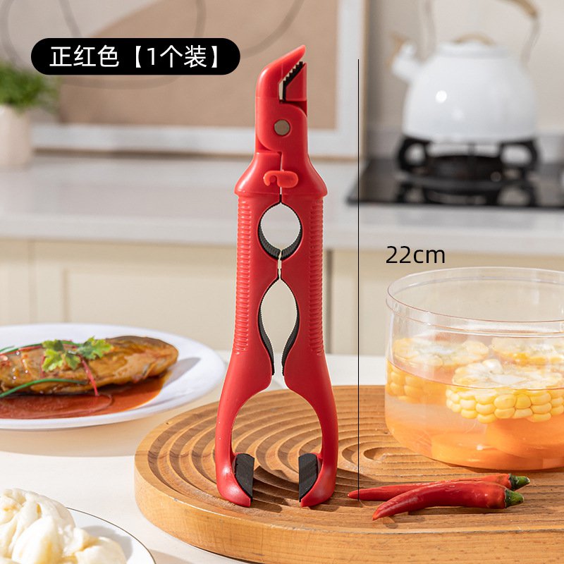 3-in-1 can open bottle, dish, and heat-resistant clip