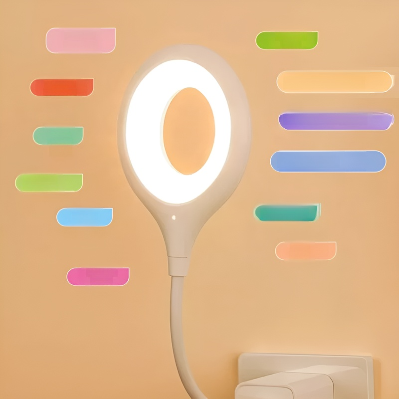 Smart voice-activated portable night light