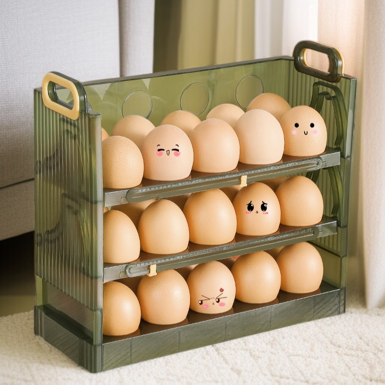 타이머 기능이 있는 계란받침