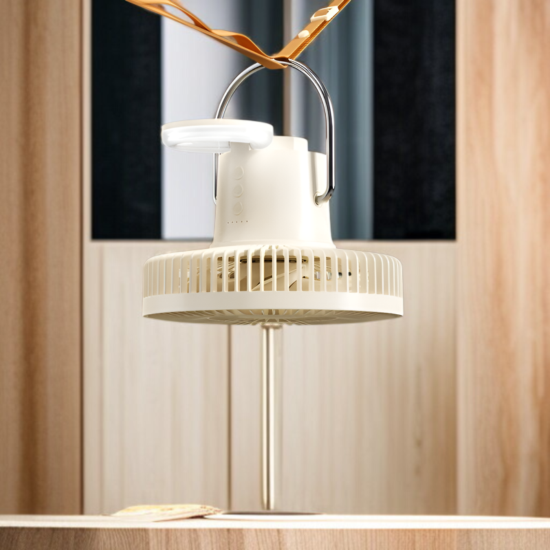 吊り下げ・卓上・壁掛け対応の7役扇風機