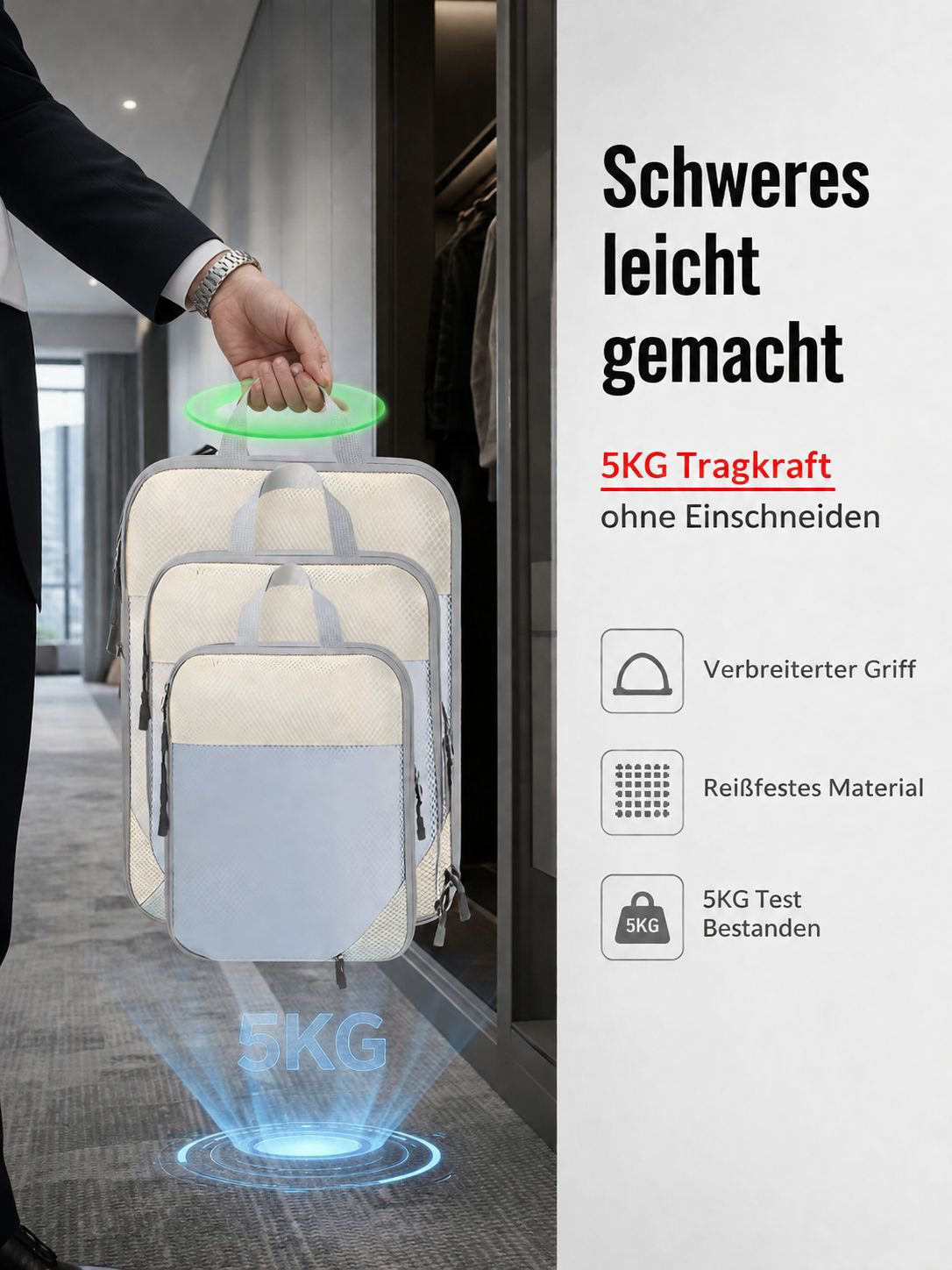 Sac léger et compact pour voyage