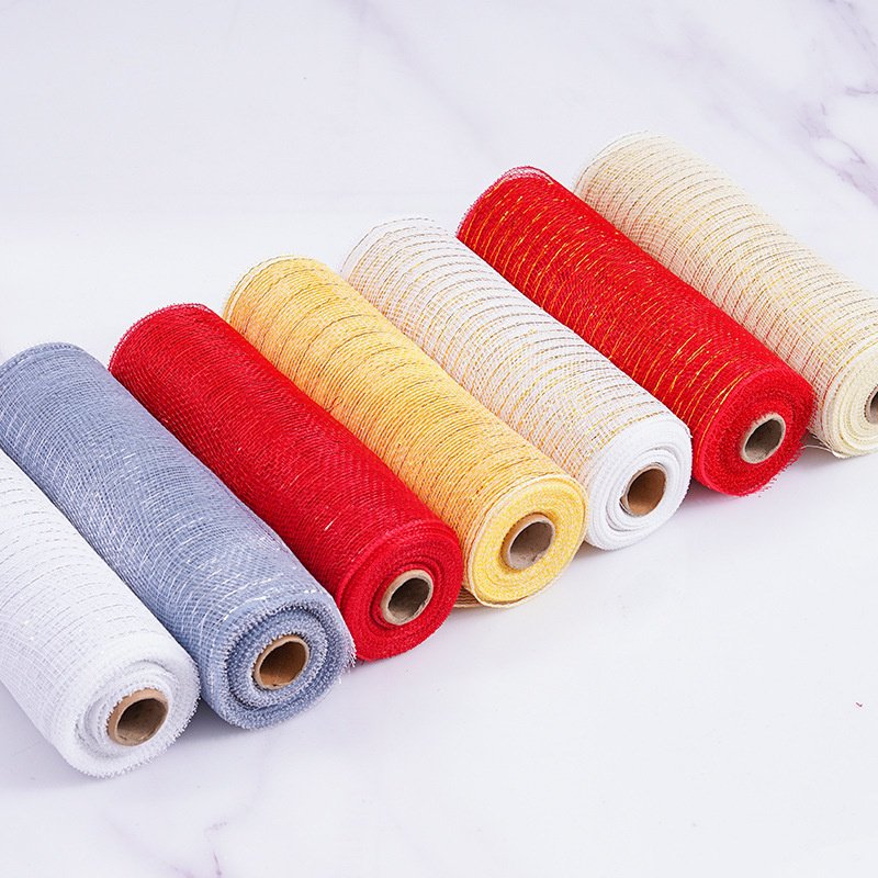 節日花藝網紗花圈聖誕樹飾品