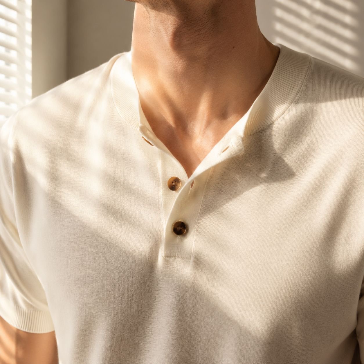 Bequemes Herren T-Shirt mit Rundhalsausschnitt