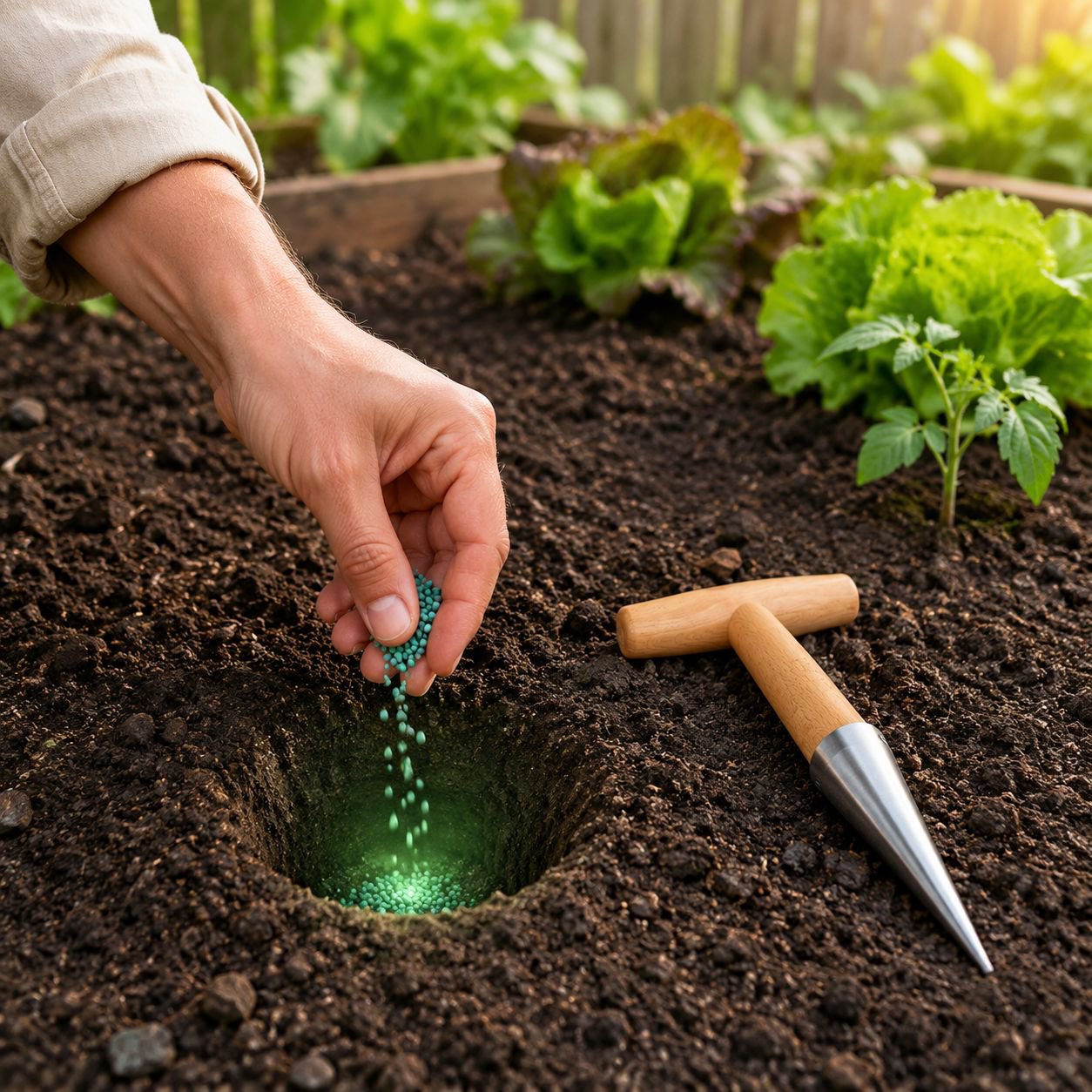 Stainless steel gardening tool for efficient transplantation