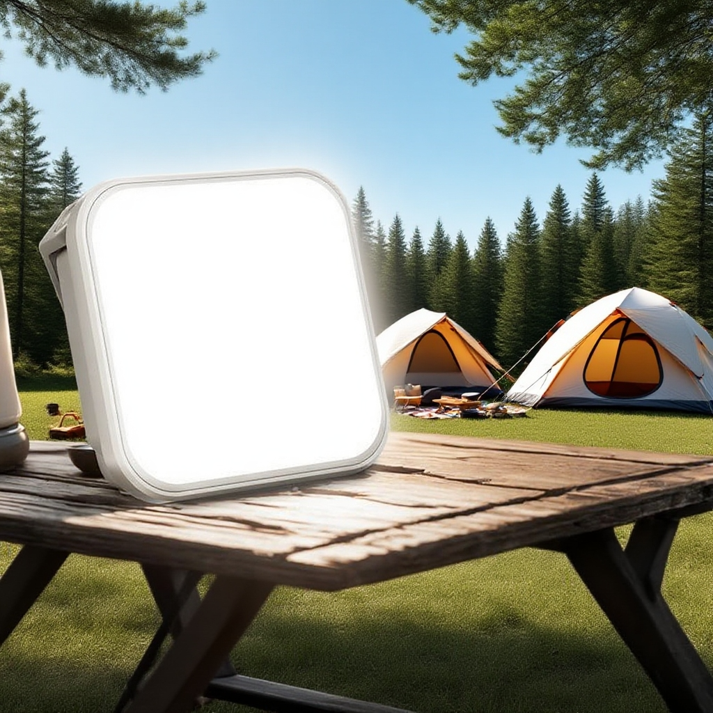 Vysoce jasné solární světlo s dobíjecí baterií, ekologické, více režimů svícení, odolné