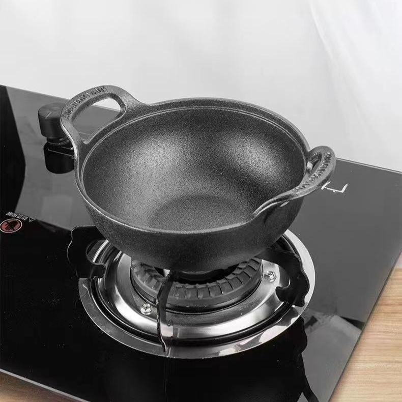  กระทะเหล็กหล่อสำเร็จรูป