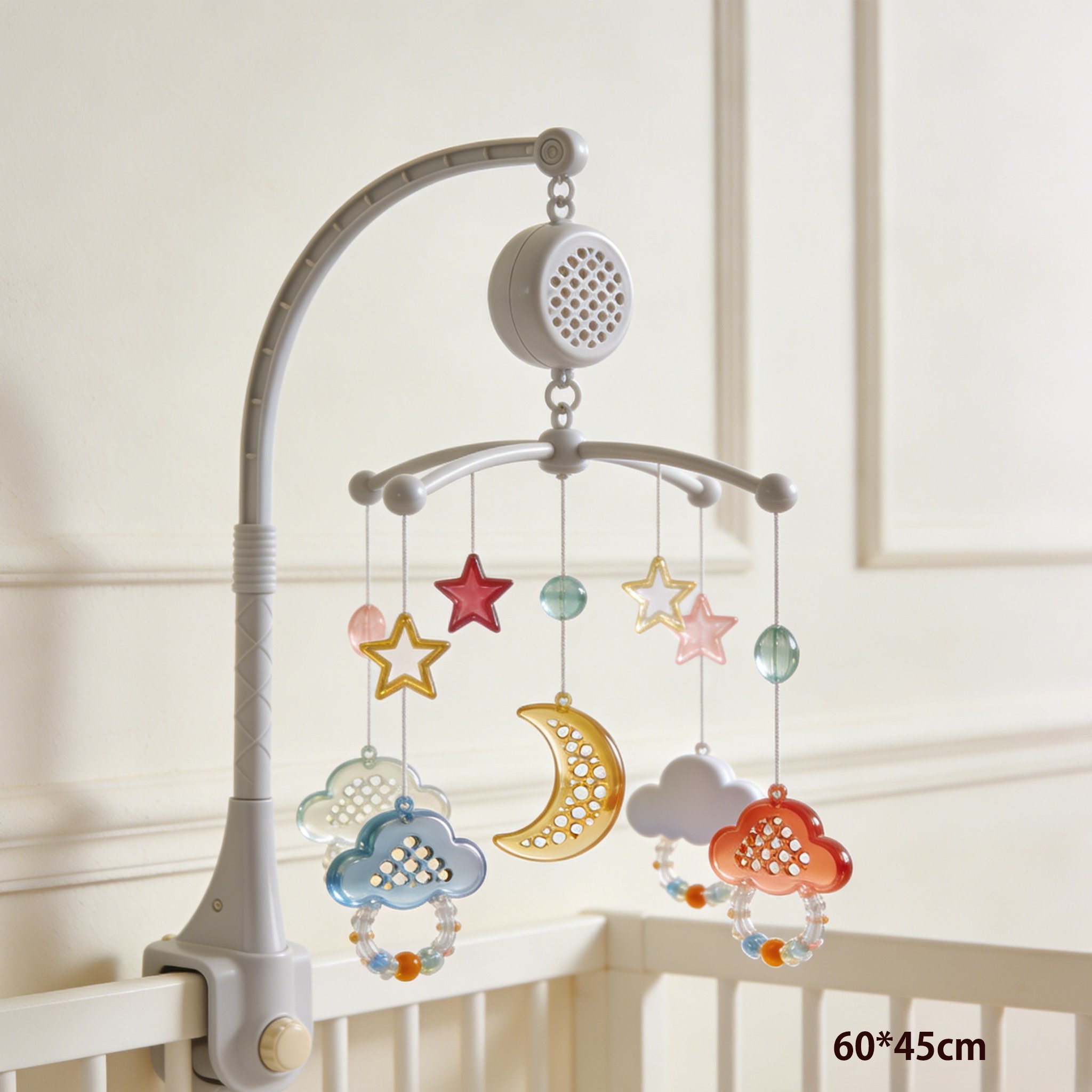 かわいい動物デザインのベビーモビール