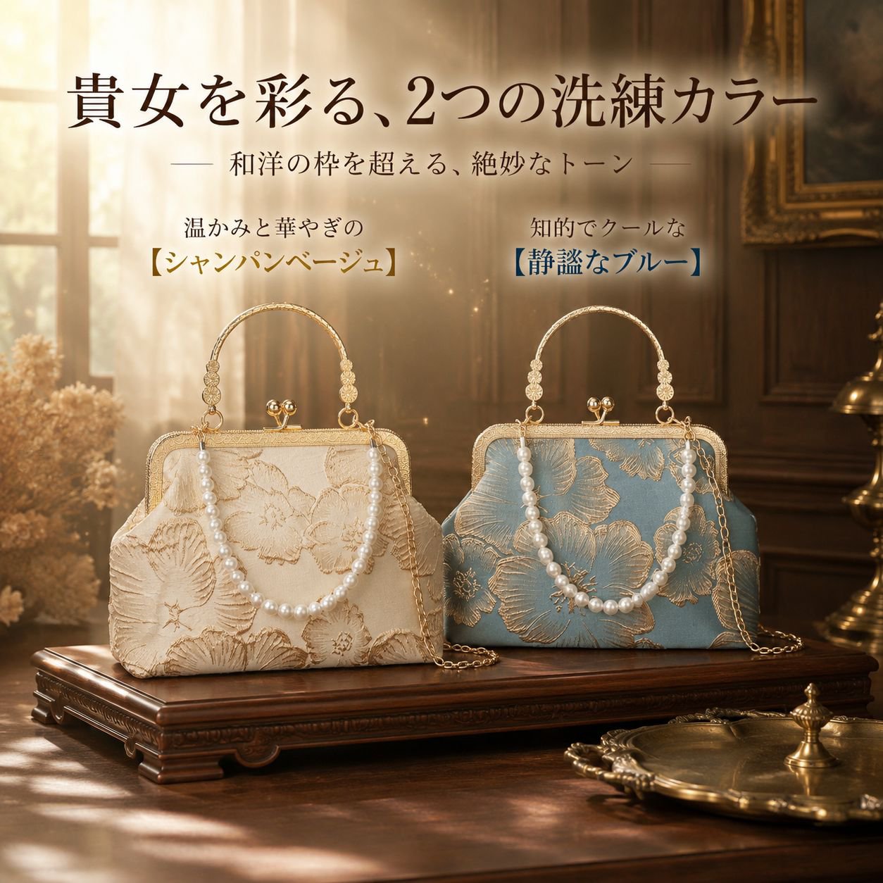 チャイナドレス風バッグ、さまざまなシーンにぴったり