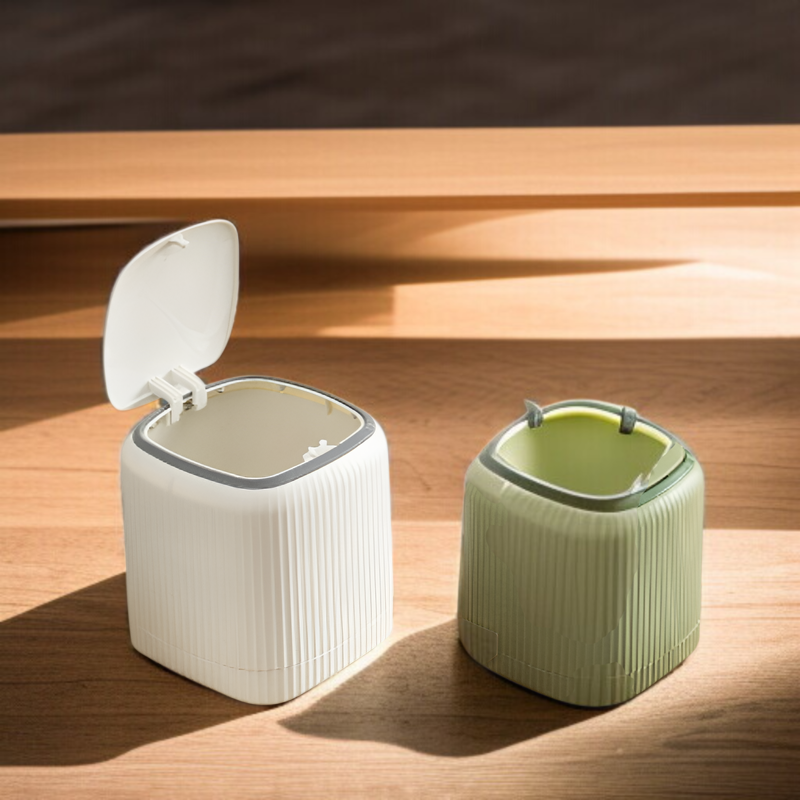 おしゃれな北欧スタイルの卓上ゴミ箱