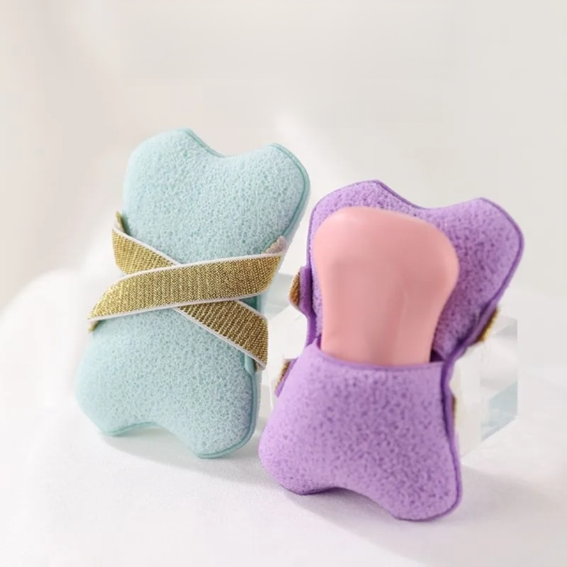  Esponja de baño exfoliante para adultos