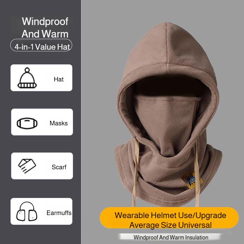 Warm Hat Scarf Mask Warm Cold Windproof Cycling