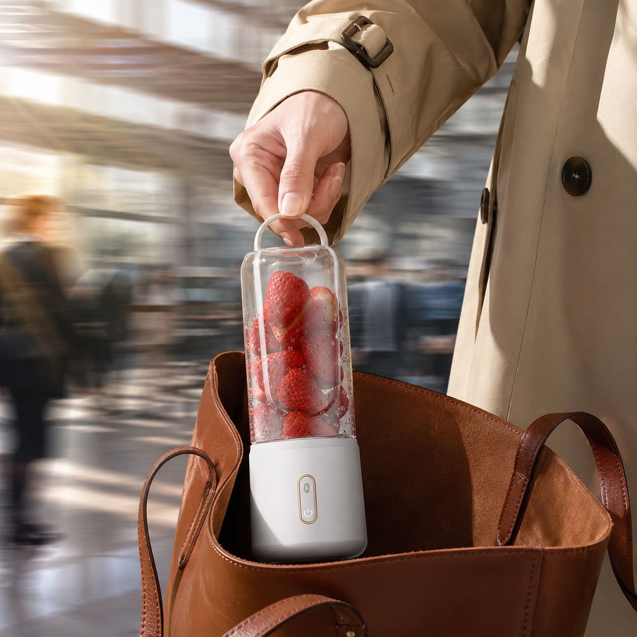 Portable Cordless Electric Mini Multifunction Juicing Cup