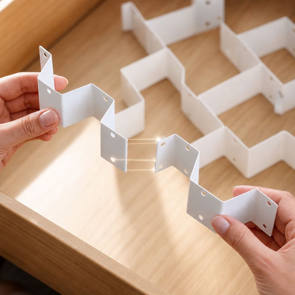 JMY-Honeycomb Drawer Divider for Socks and Underwear