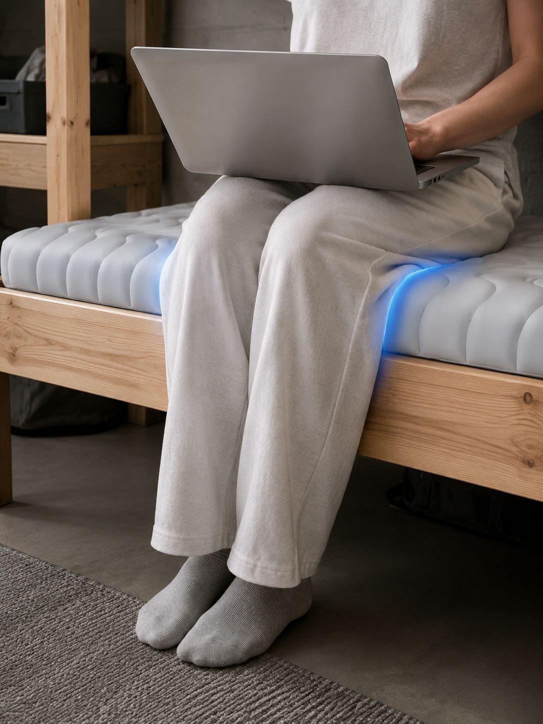 Lightweight and portable dormitory mattress