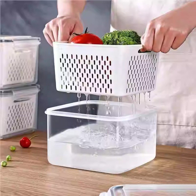 無毒性食品保存容器3個セット