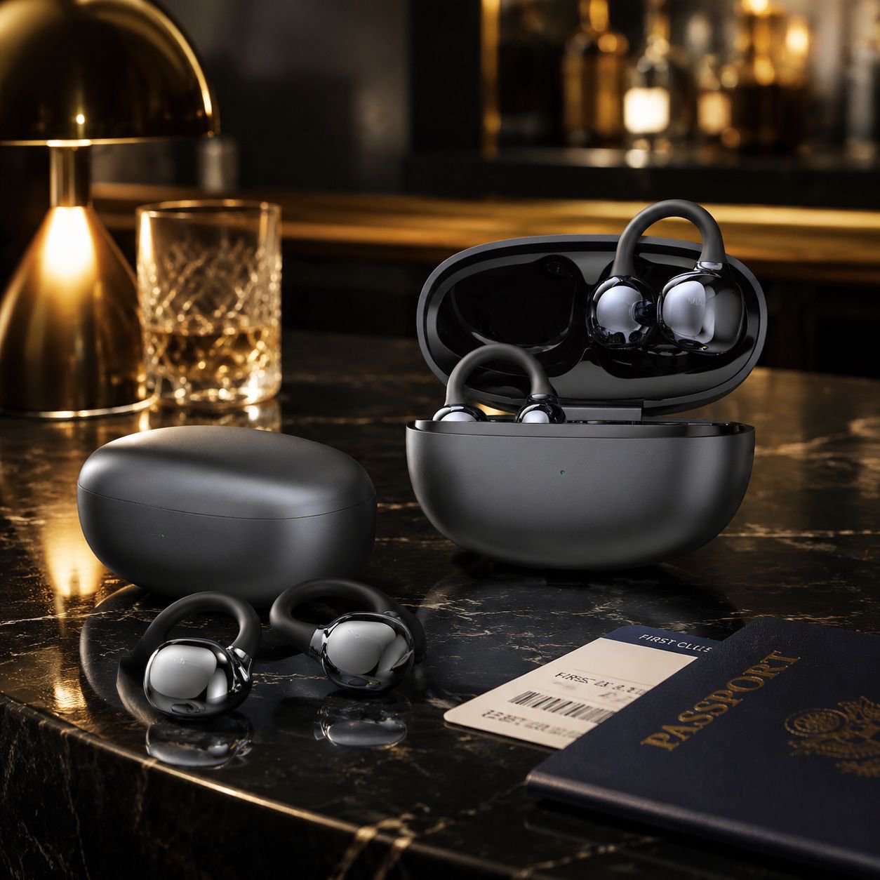 Convenient JN Clip-On Bluetooth Earphone AI Translator