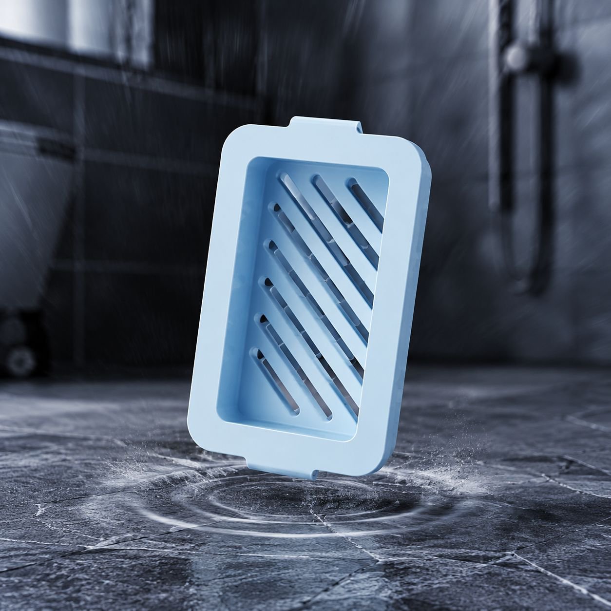 Modern soap container for keeping soap dry