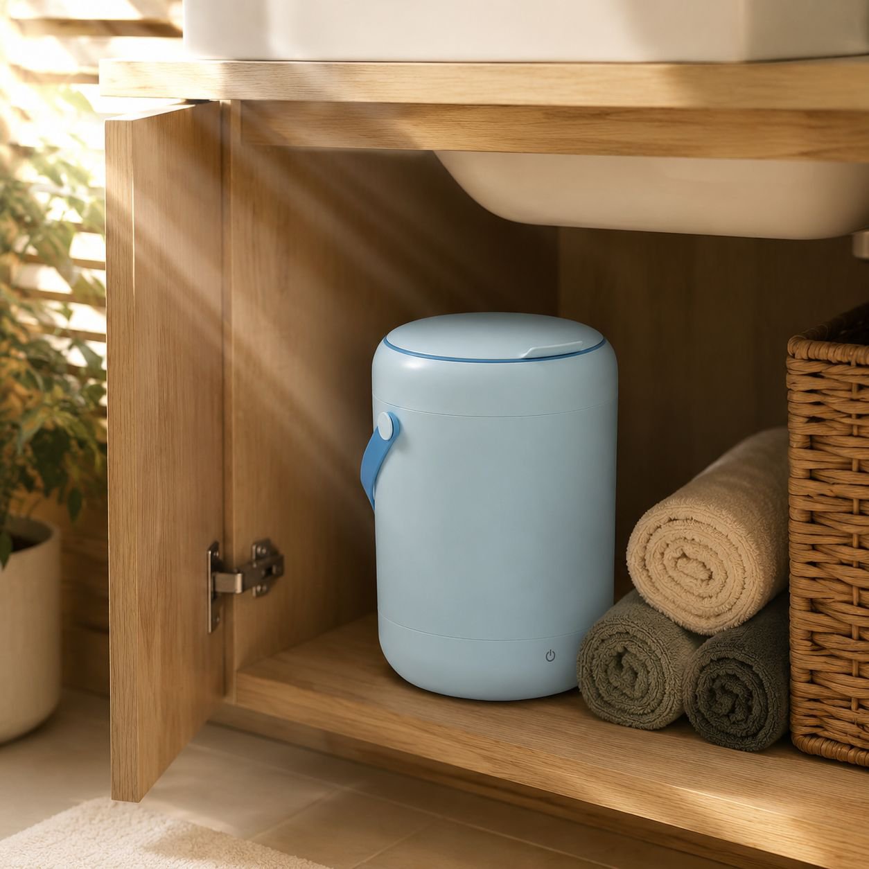 Mini Antibacterial Smart Washing Machine