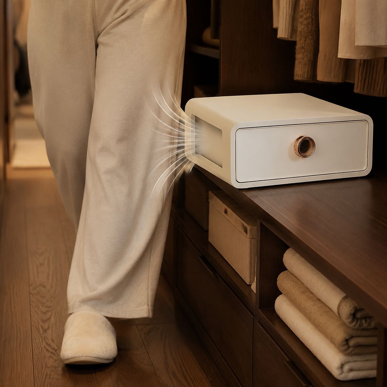 Stackable aromatic socks organizers for efficient storage