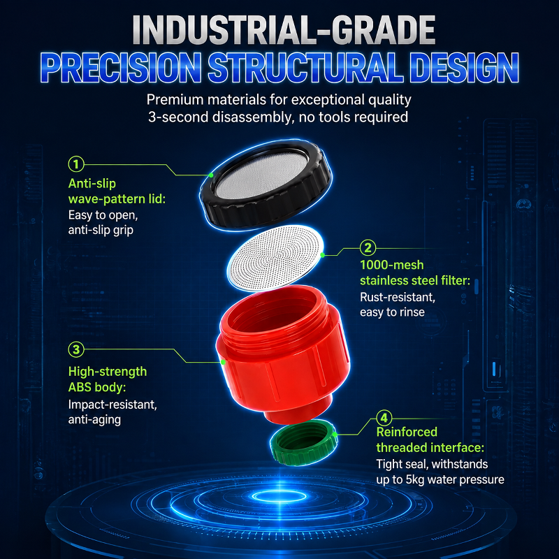 JMY-1000 mesh household watering nozzle