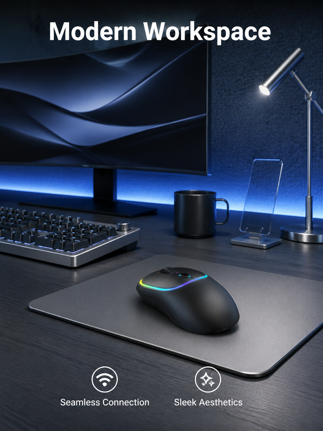Rechargeable Bluetooth Wireless Mouse
