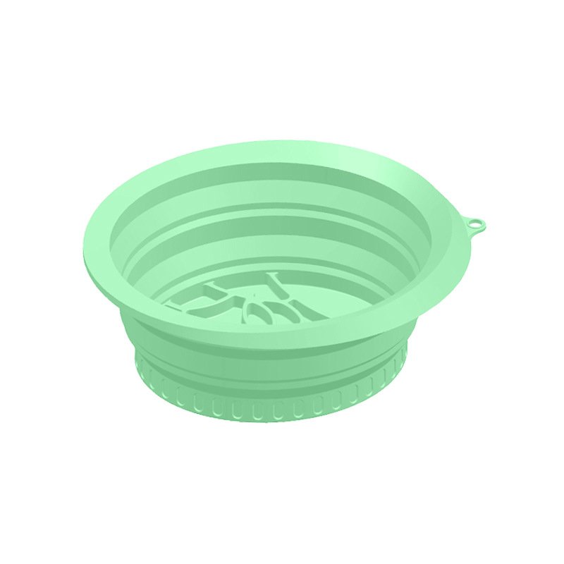 Portable Washbasin Washbasin Folding Silicone Outdoor Household