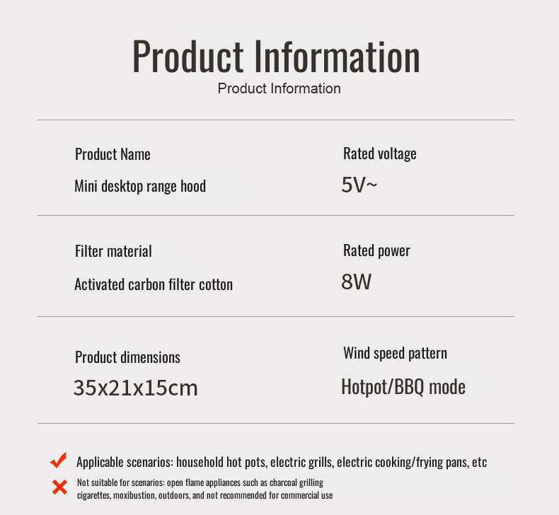 User adjusting settings on the mini desktop range hood