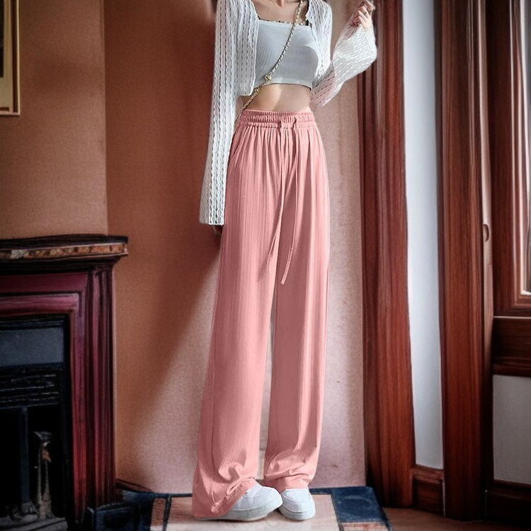 작은 키에 어울리는 일자 캐주얼 팬츠