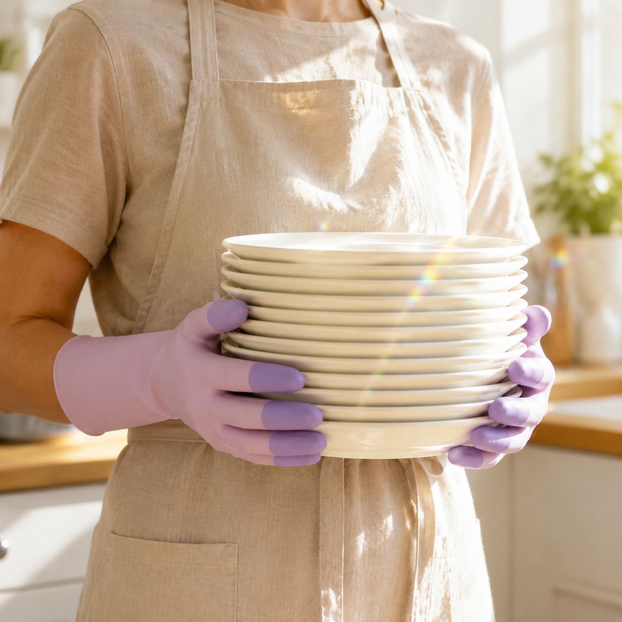 Multifunctional kitchen gloves for everyday chores