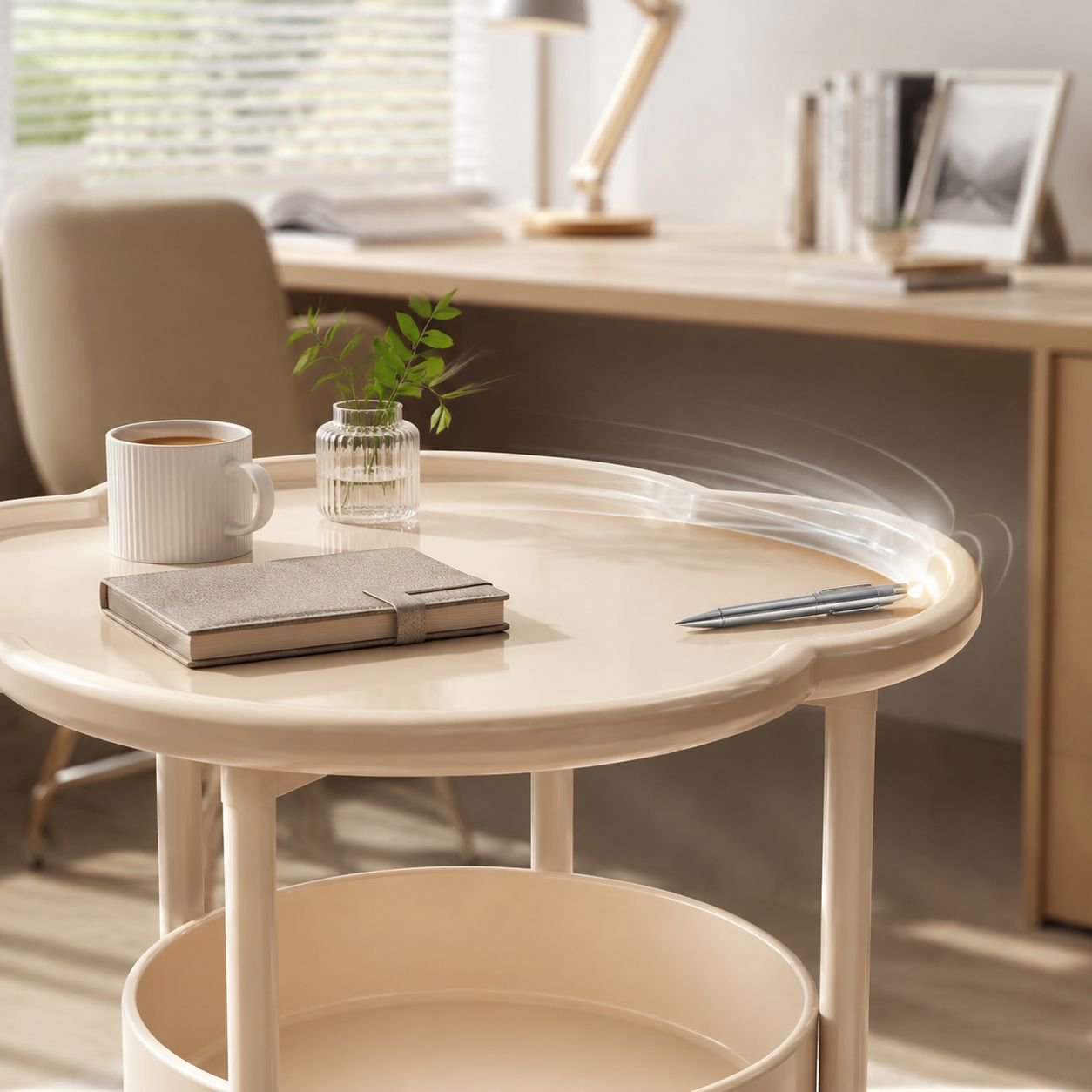 Minimalist Scandinavian coffee table design
