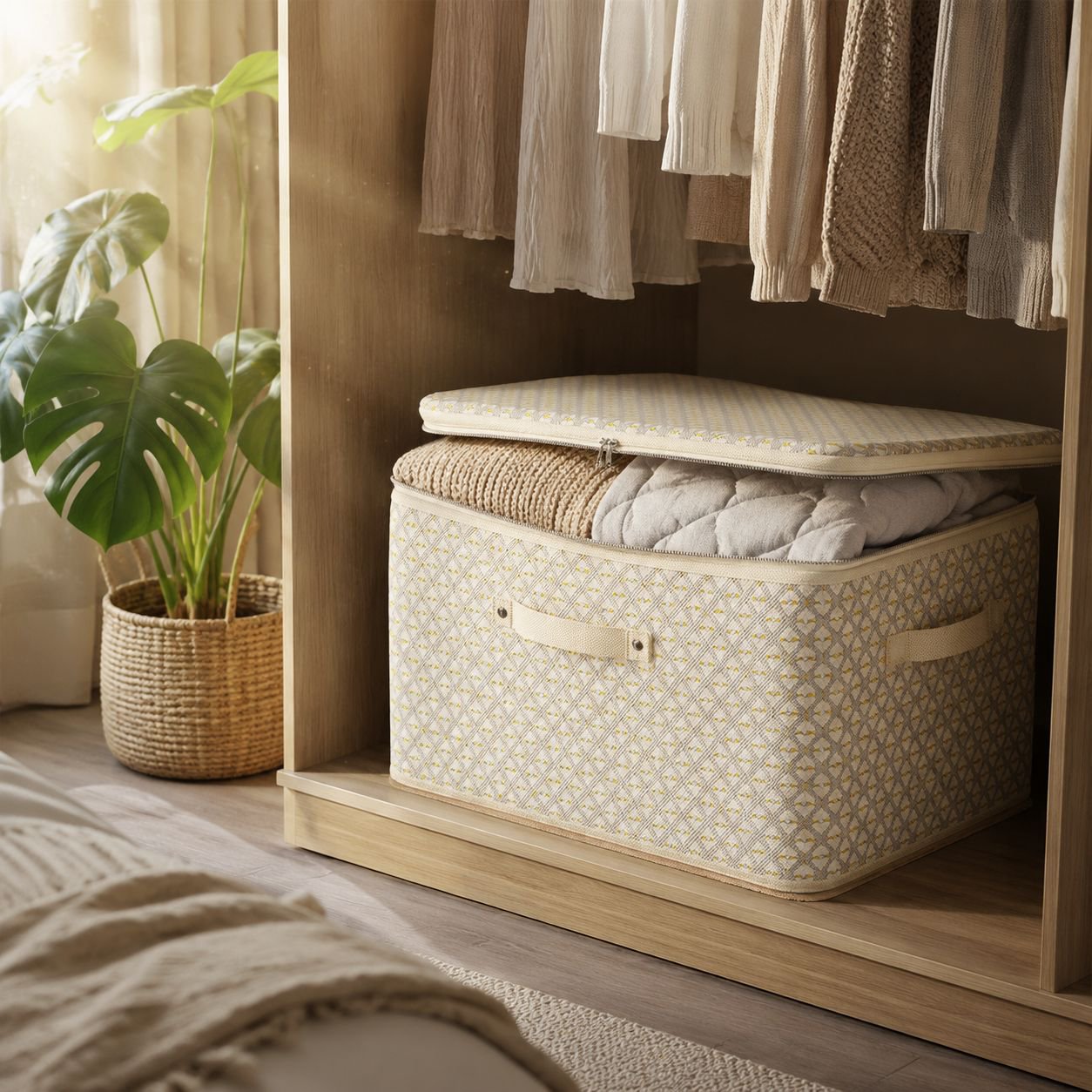 Portable Foldable Wardrobe Organizer