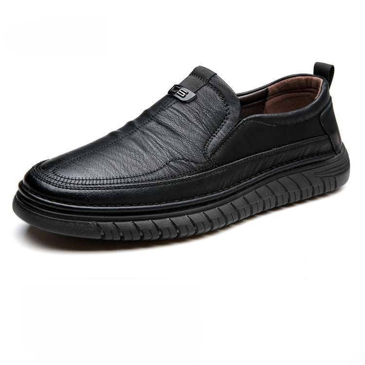 남성 드라이빙화 소프트 바닥 통풍 미끄럼 방지 구두 남성 캐주얼화 아빠 신발 중년 드라이빙화