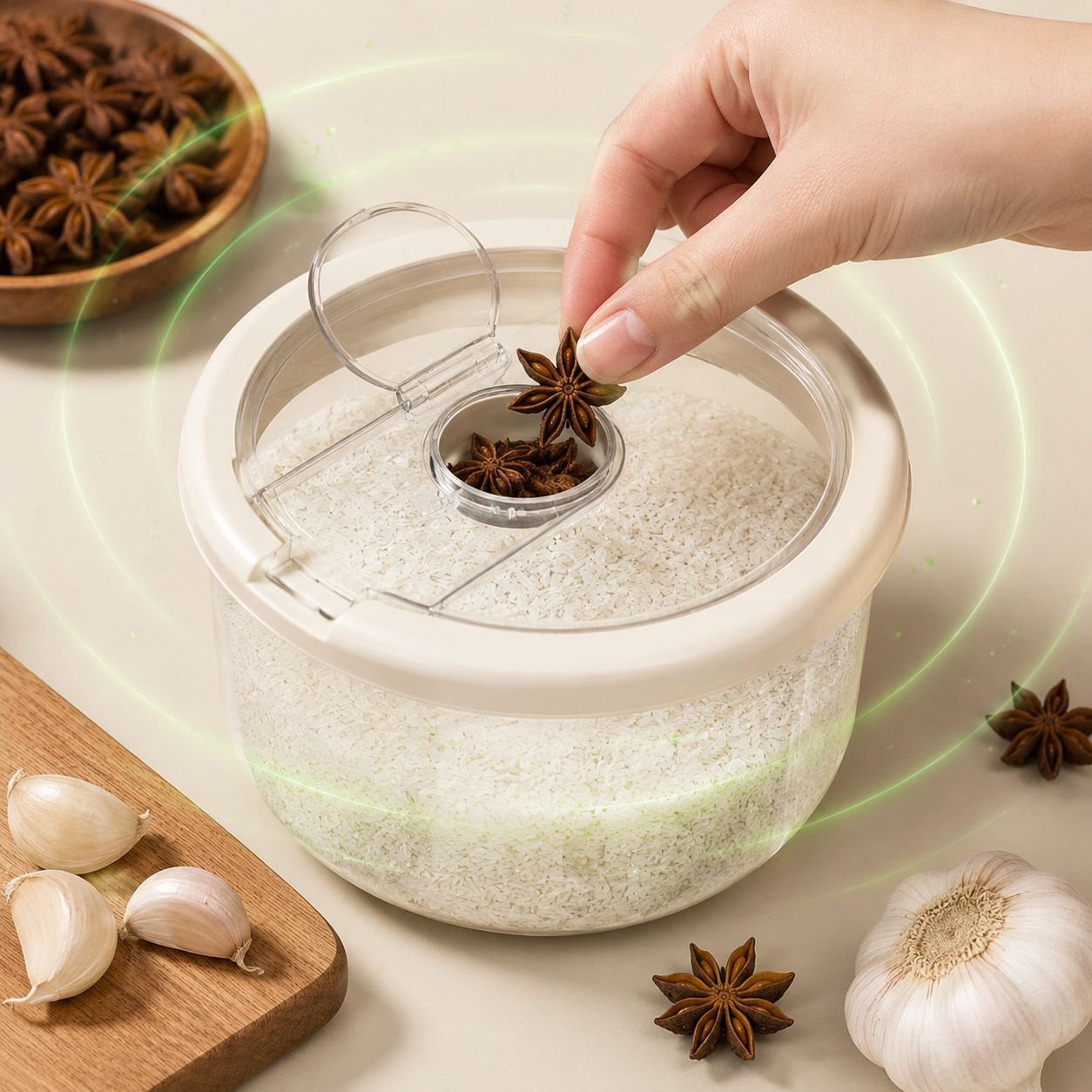 Kitchen Flour Storage Tank, Insect-Proof, Moisture-Proof, Airtight Canister