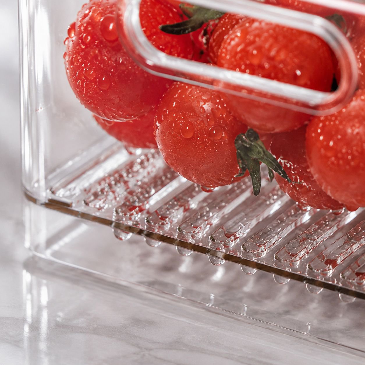 Kitchen Refrigerator Egg Storage Box, Fruit and Vegetable Organizer