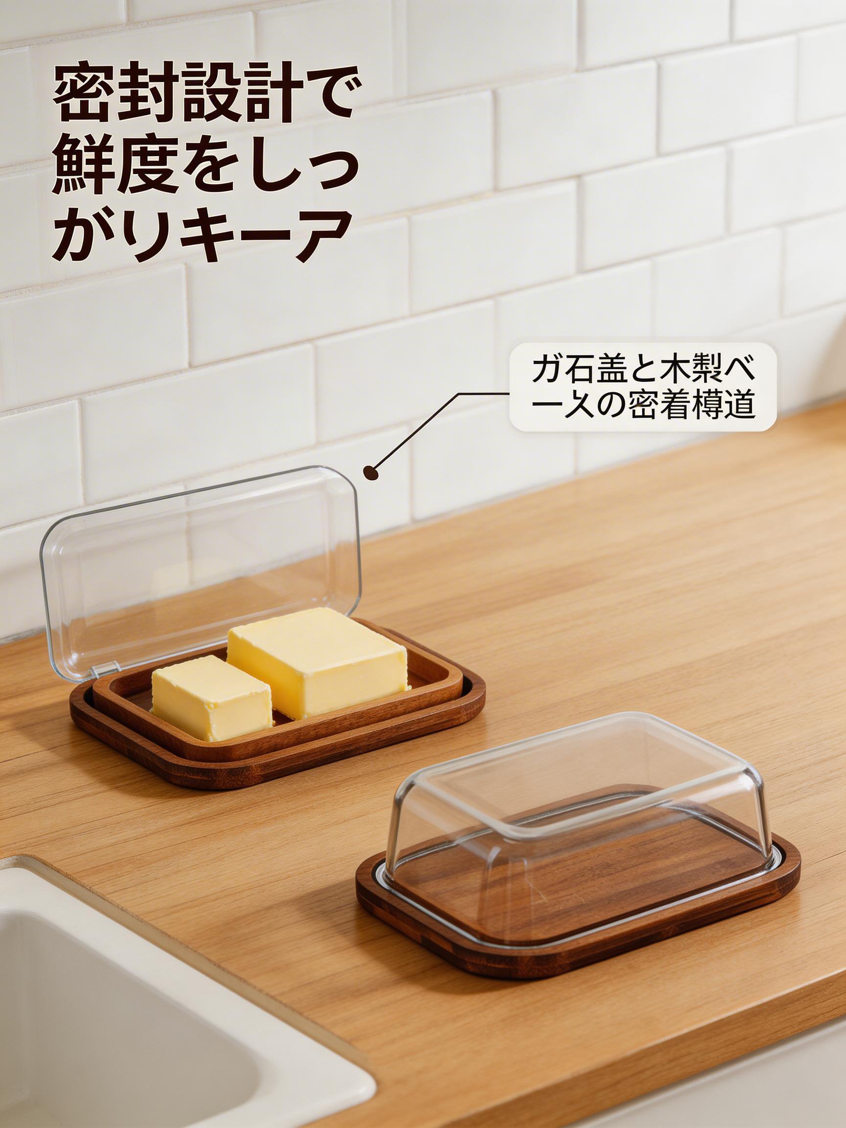 カトラリープレートと収納ボックスのセット写真