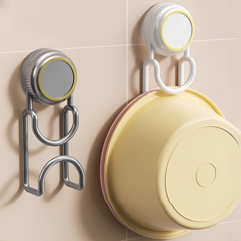  펀치프리 화장실 벽걸이 수납 선반